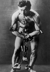 national magic day houdini in chains