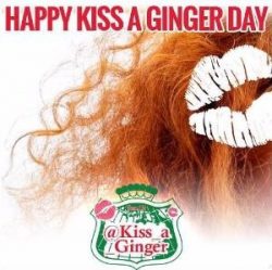 international kiss a ginger day