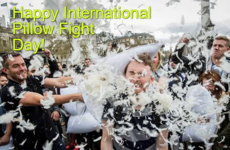 international pillow fight day