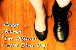 national two different colored shoes day