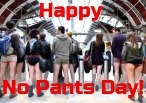 no pants day