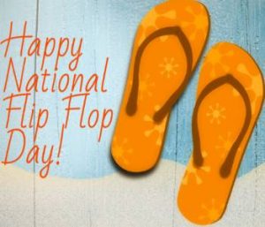 national flip flop day