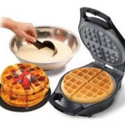 national waffle iron day
