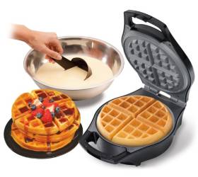 national waffle iron day