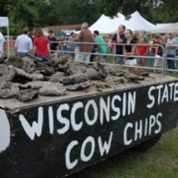 wisconsin state cow chip throw