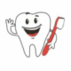 National Root Canal Appreciation Day with cartoon image of smiling molar holding a toothbrush